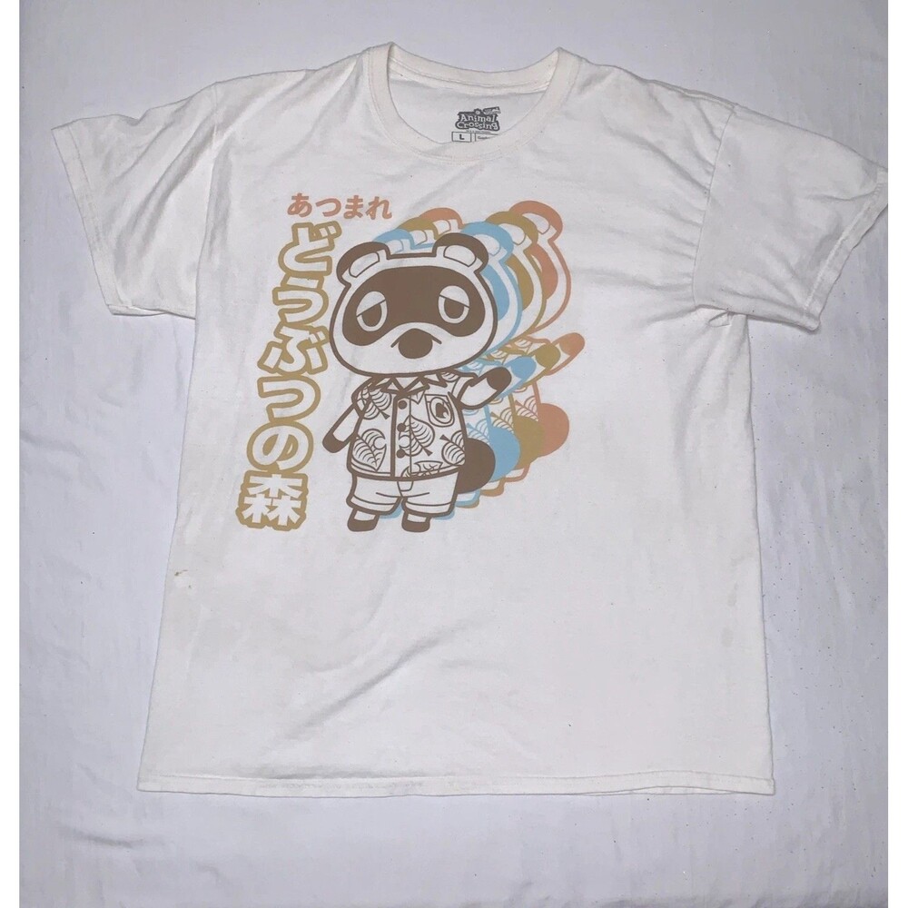 Animal Crossing Official Shirt  Size L  Men’s Short Sleeve